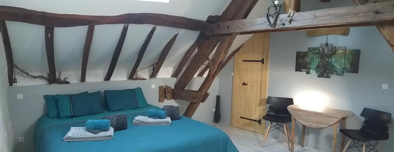 La Berrycurienne Proche Du Zoo De Beauval Saint-Aignan Avec Sdb, Wc Et Spa Privatif Pour Chaque Chambre Luçay-le-Mâle Zimmer foto