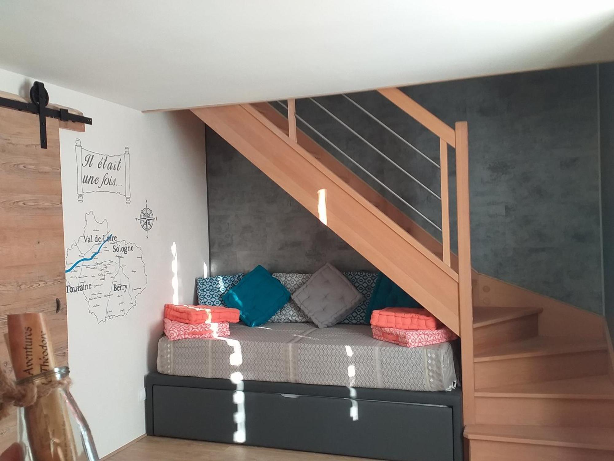 La Berrycurienne Proche Du Zoo De Beauval Saint-Aignan Avec Sdb, Wc Et Spa Privatif Pour Chaque Chambre Luçay-le-Mâle Zimmer foto